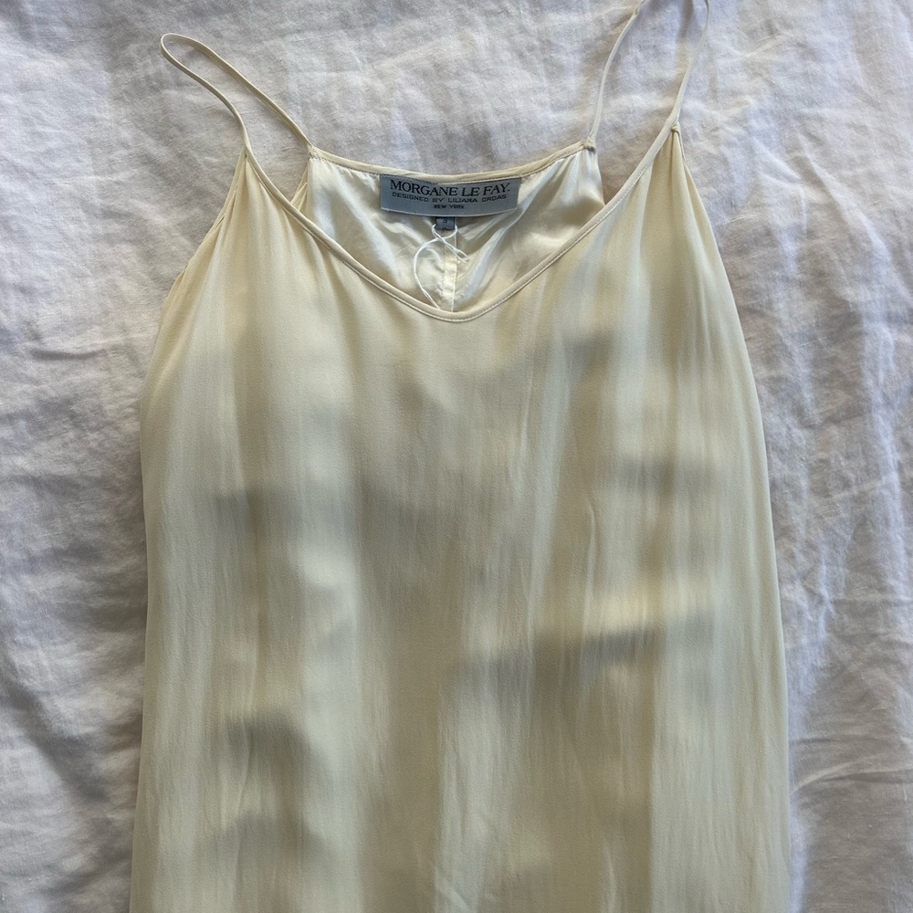 Vintage Morgane Le Fay Silk Slip Dress